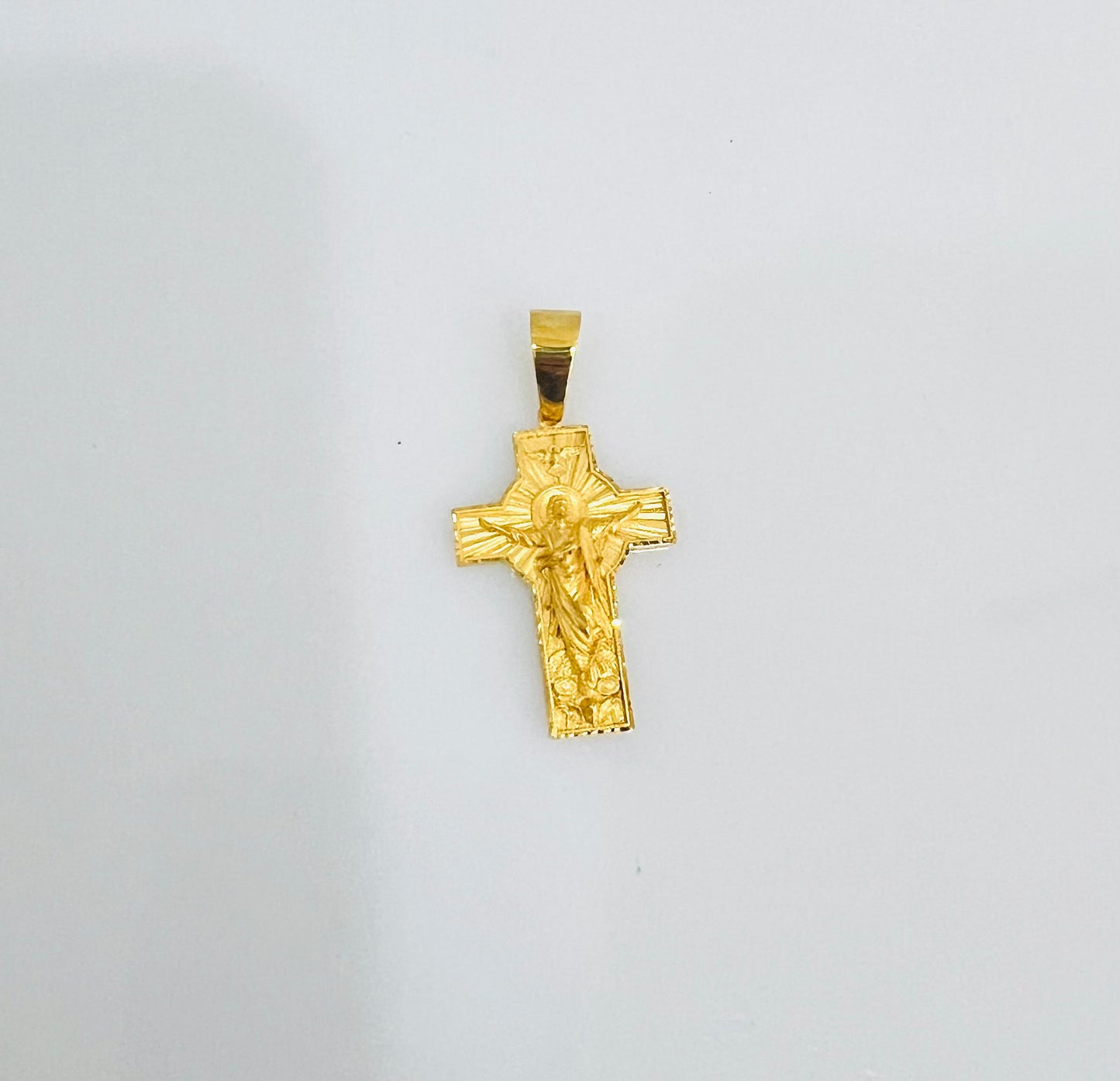 21k Gold Cross Pendant