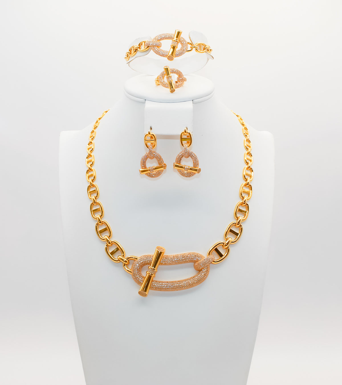 21k gold luxurious set