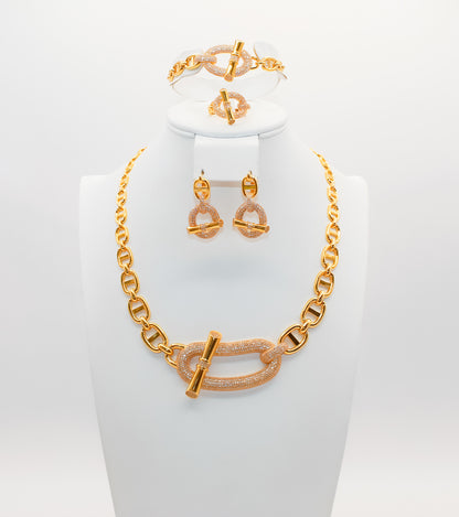 21k gold luxurious set