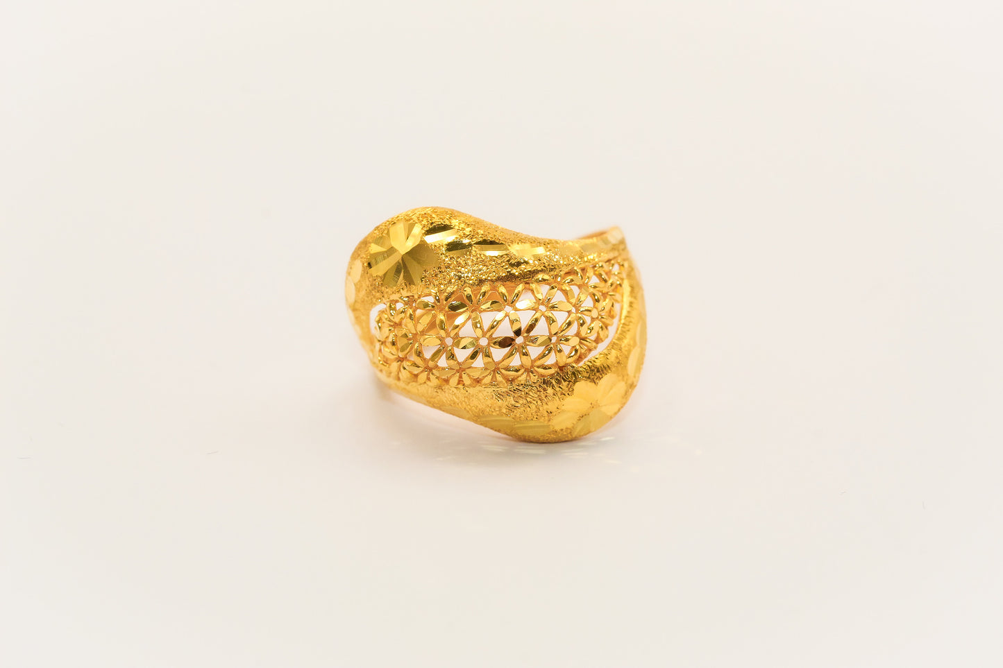 21K Gold Dome Ring