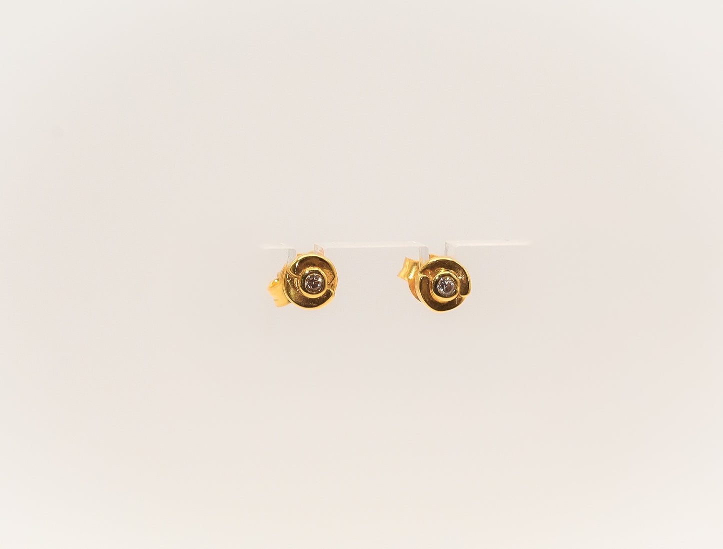 21K Gold Mini Stud Kids Earring