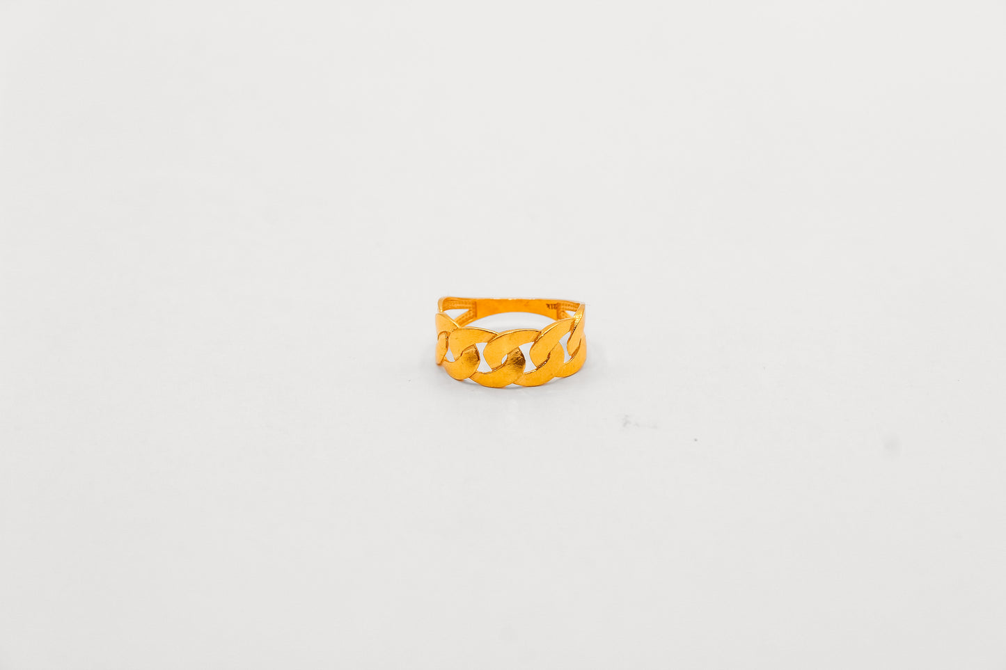 21K Gold Link Ring