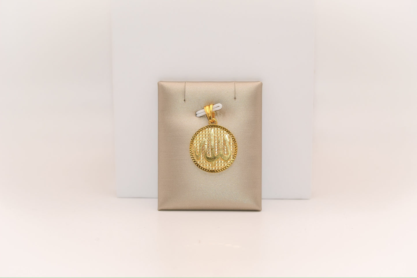 21k Gold Allah Pendant