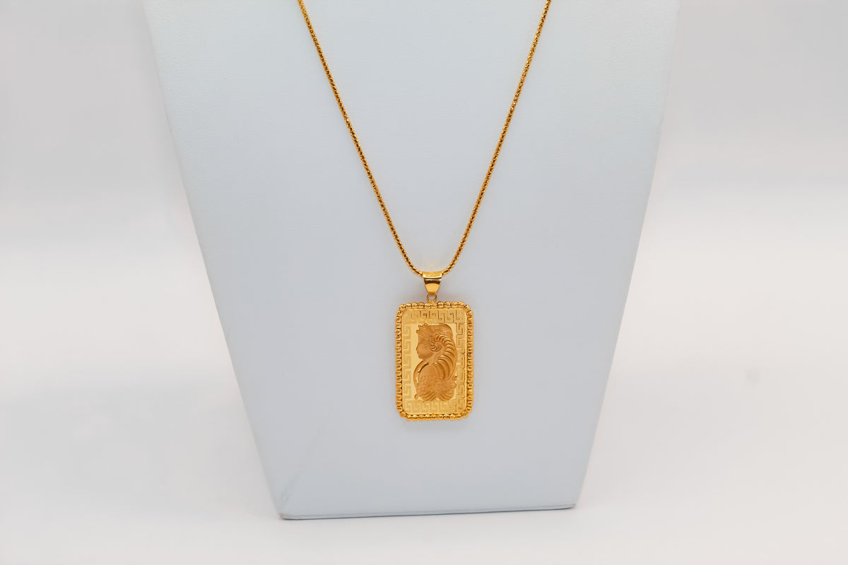 21K Gold Lady Fatuna Necklace