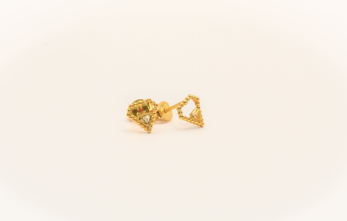 21K Gold Kids Earrings