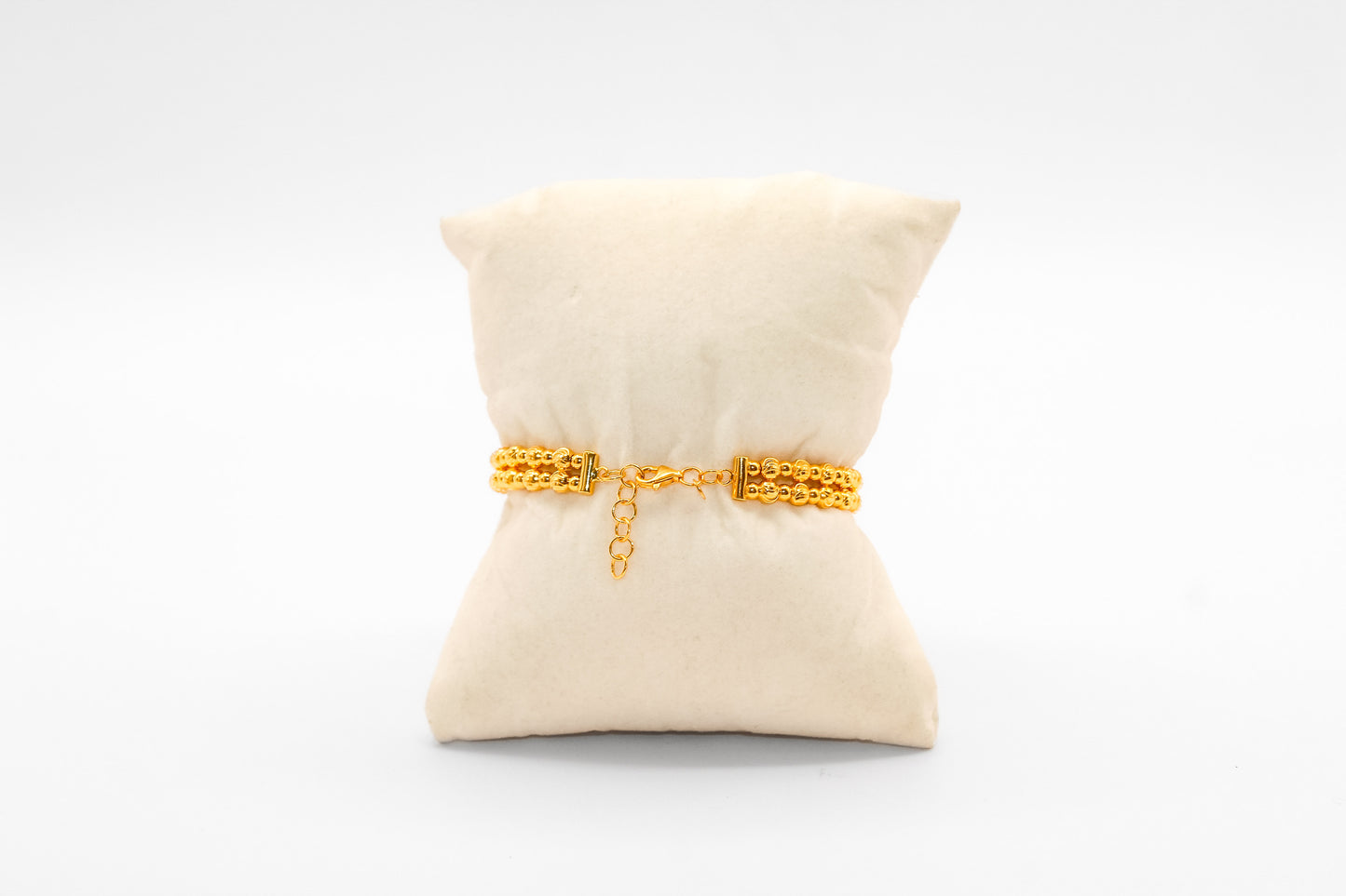 21K Gild Beaded Bracelet