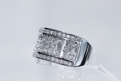14k White Gold 1 Carat Diamond Ring