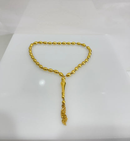 21k Gold Hand Masbaha