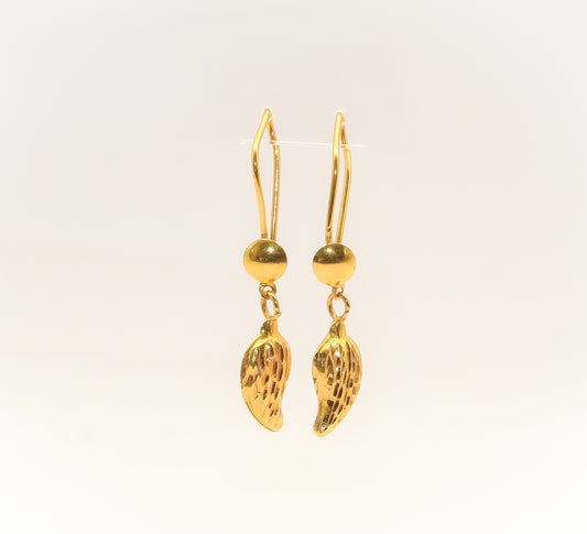 21K Gold Loza Earrings