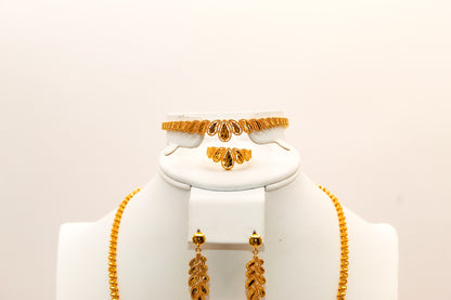 21K Gold Engagement Set