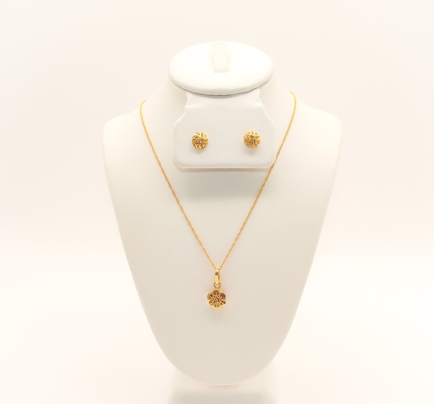 21K Gold Mini Kids Necklace Set
