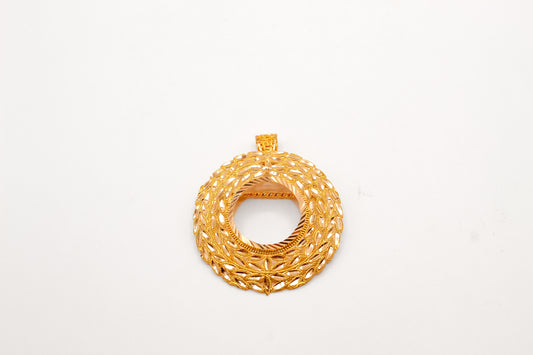 21K Gold Coin Pin/pendant