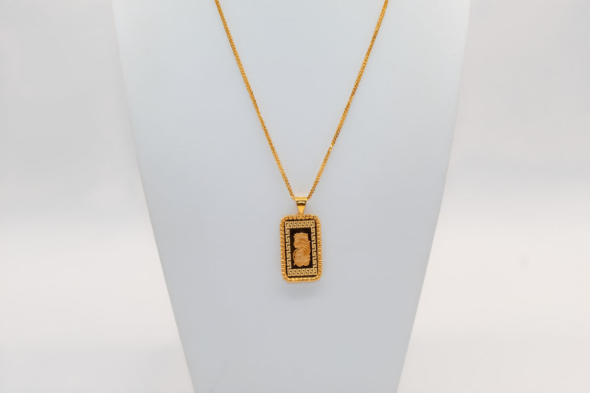 21K Gold Lady Fatuna Necklace