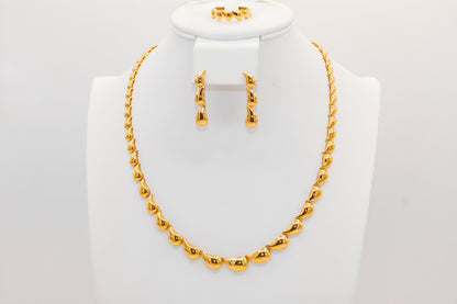 21k gold engagement set
