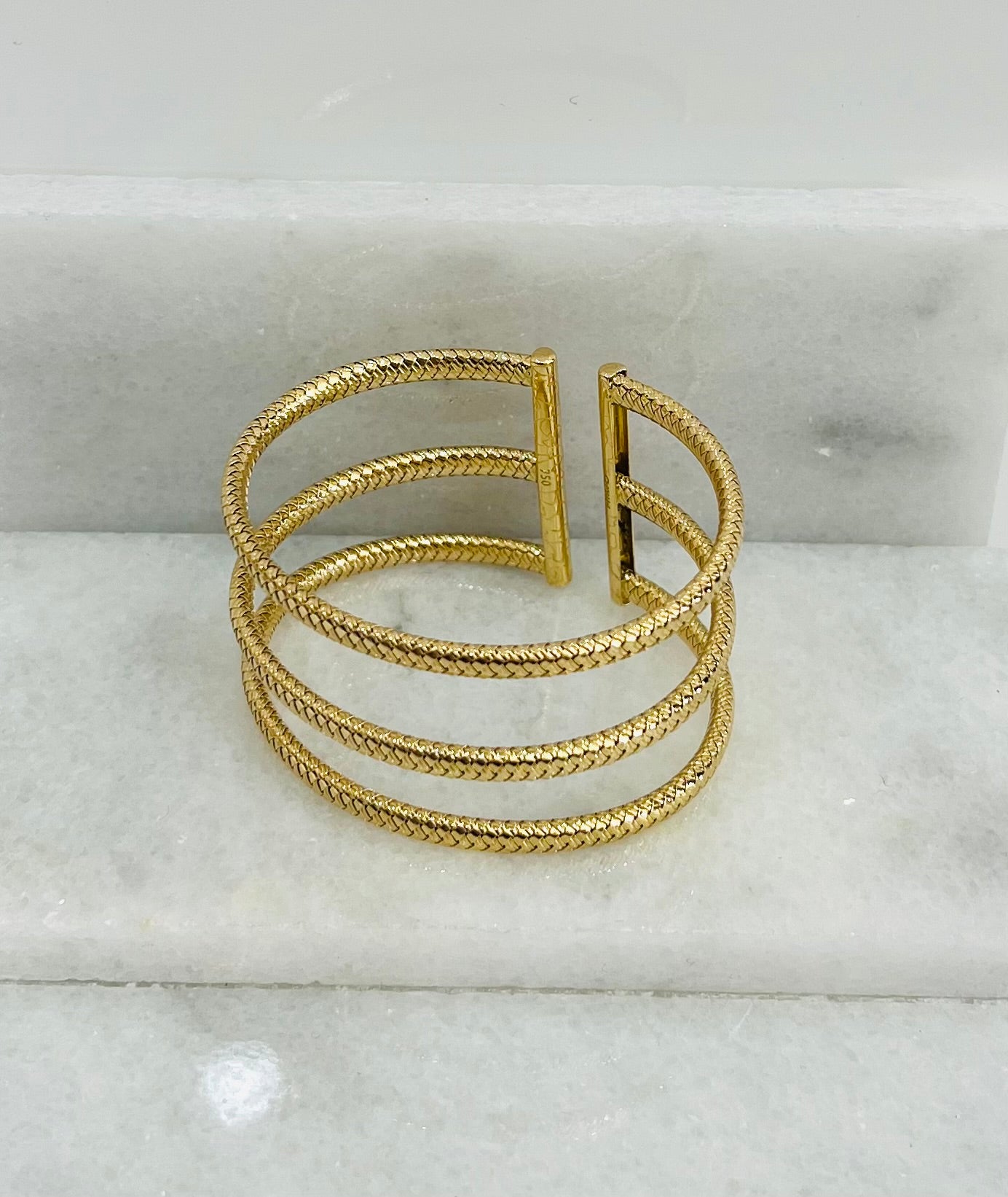18k Gold Himo Cuff Bracelet