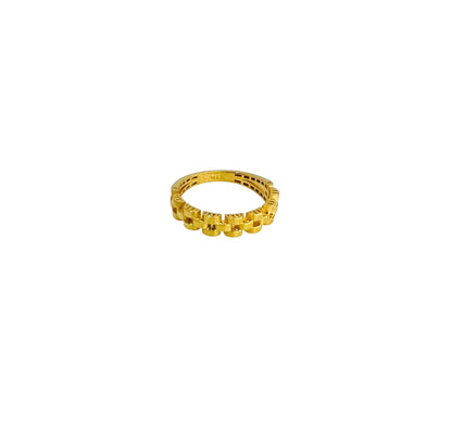 21k Gold Weave Ring