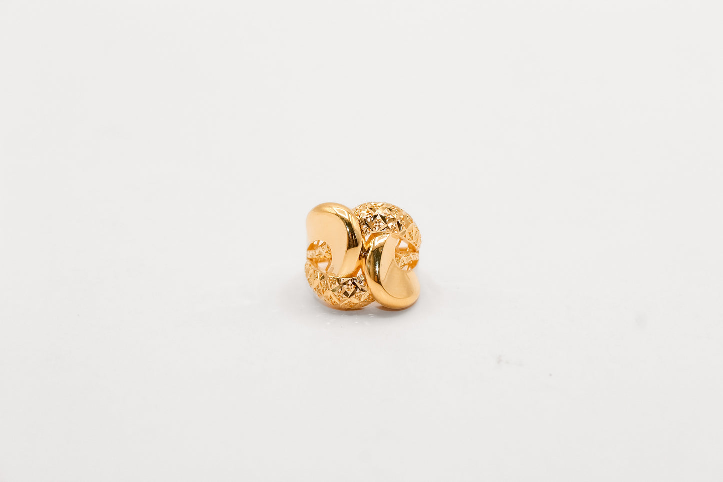 18K Gold Dome Ring