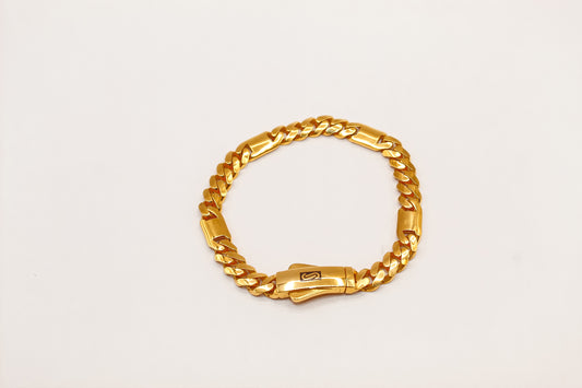 21K Gold Monaco Bracelet