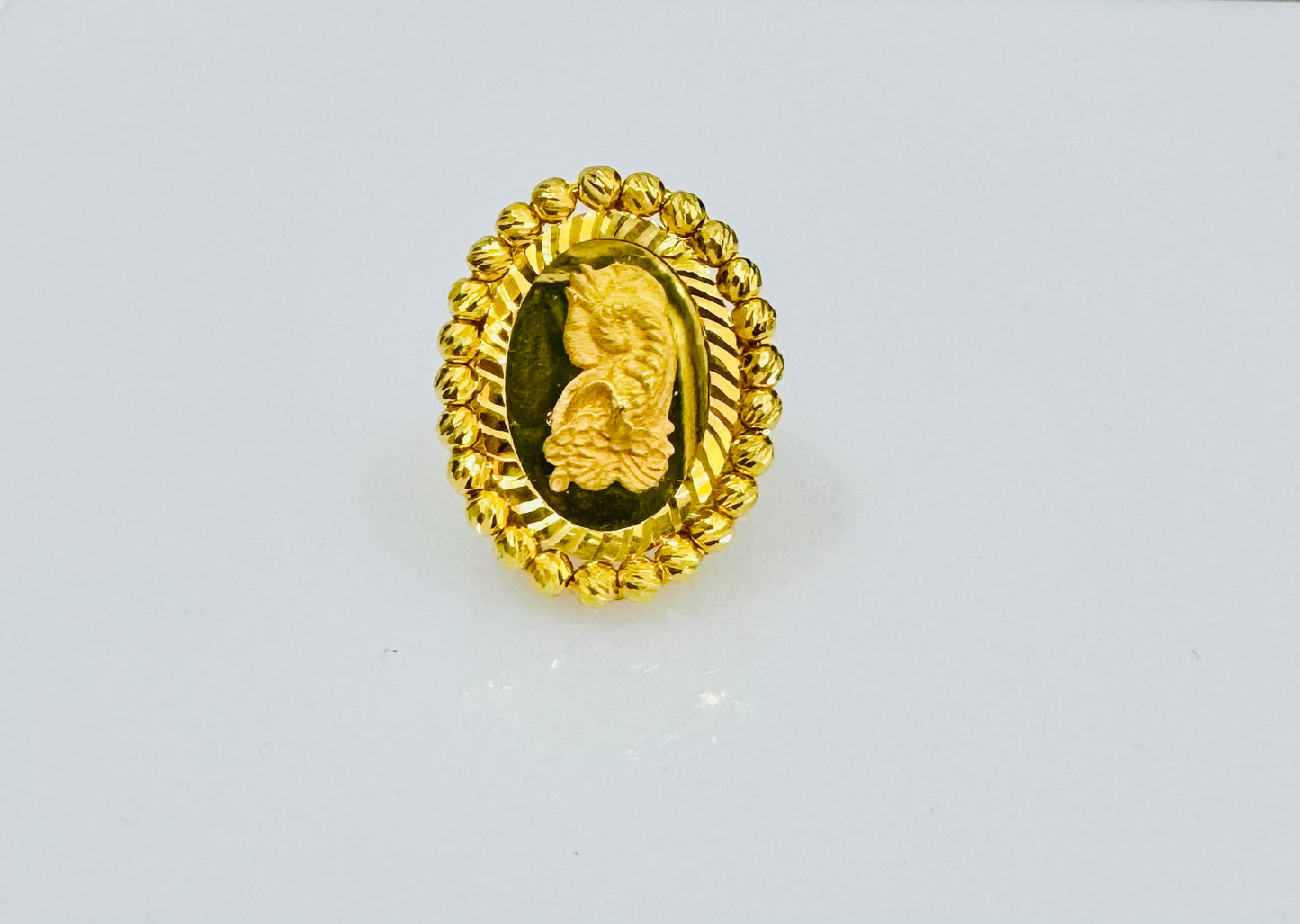 21k Gold Lady Futuna Himo Ring