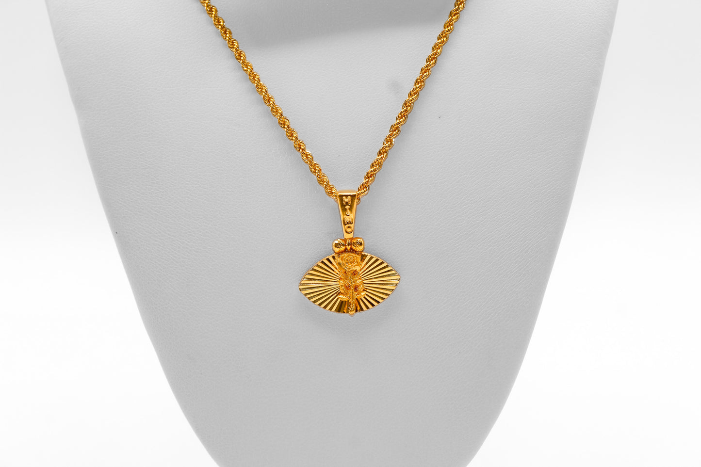 21K Gold Himo Pendant