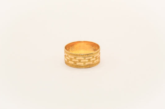 21K Gold Wide Band