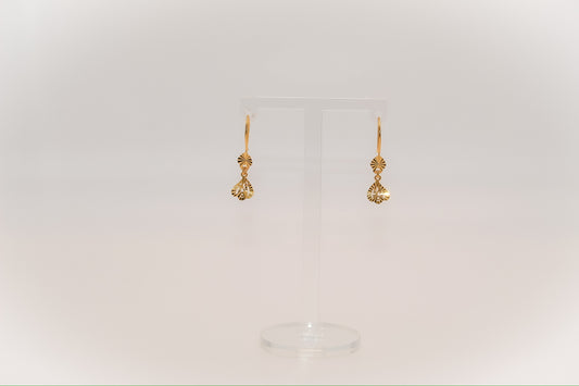 21k Gold Mini Earrings