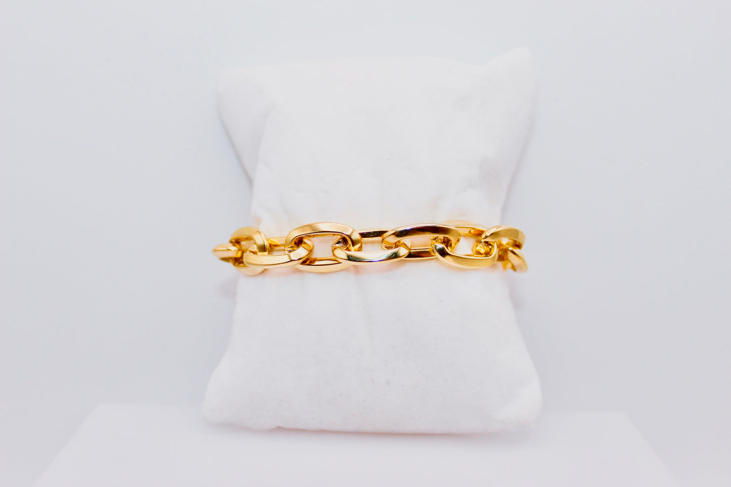 18k Gold Link Bracelet