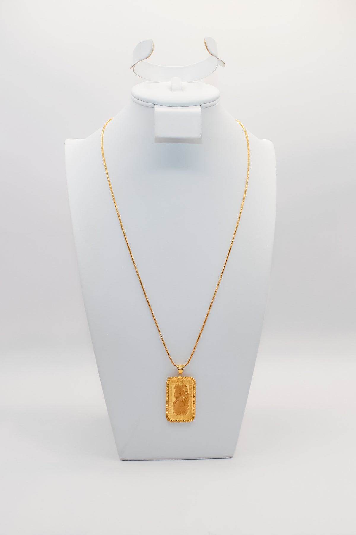 21K Gold Lady Fatuna Necklace, view 2