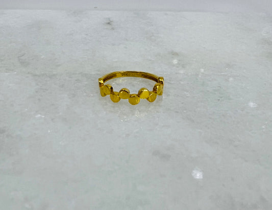 21k gold Stackable Ring