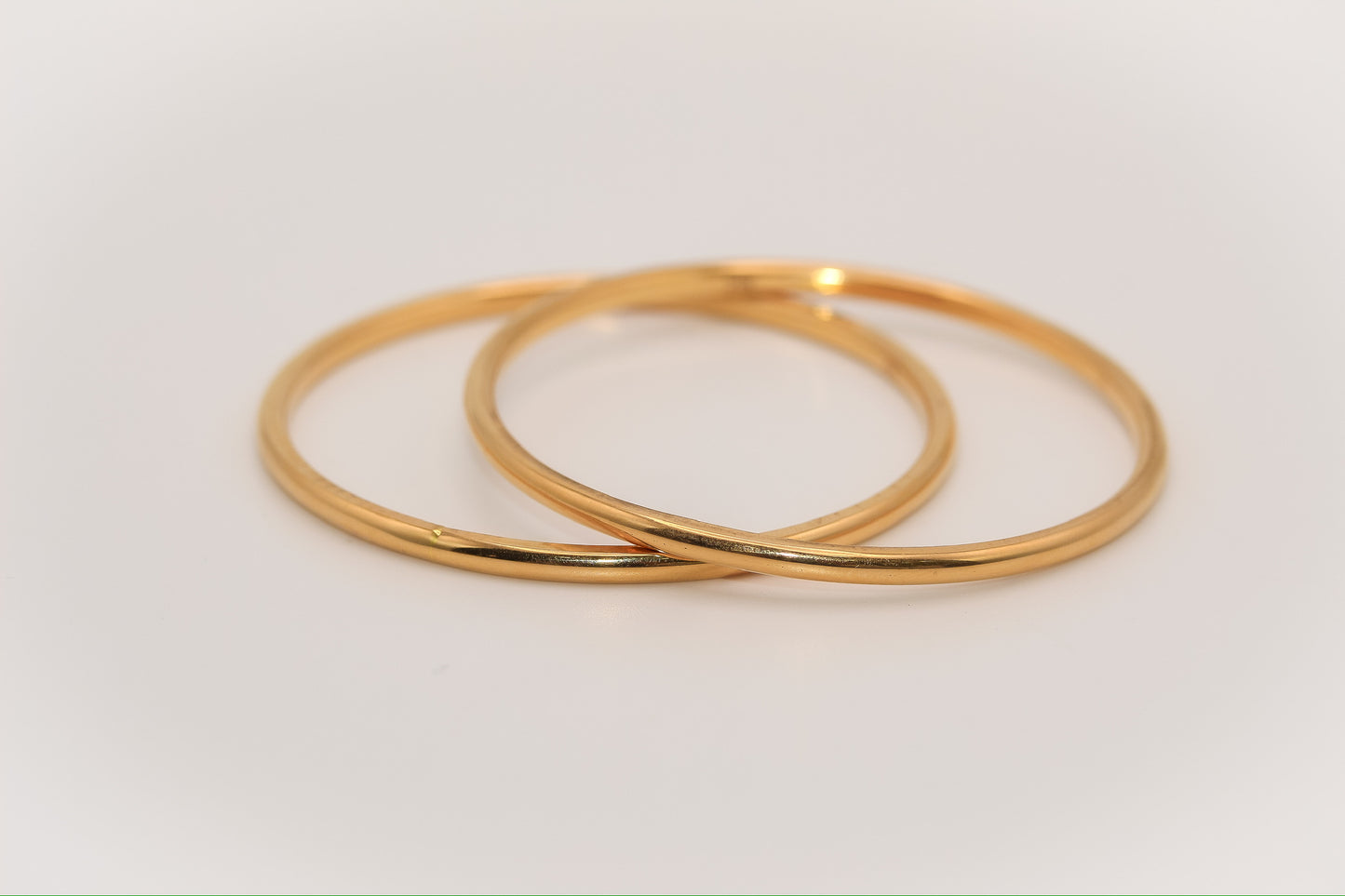 21k Gold kids Bangles