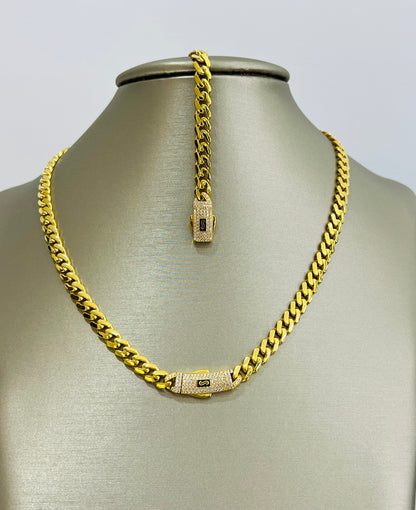 21k Gold Monaco Necklace Set