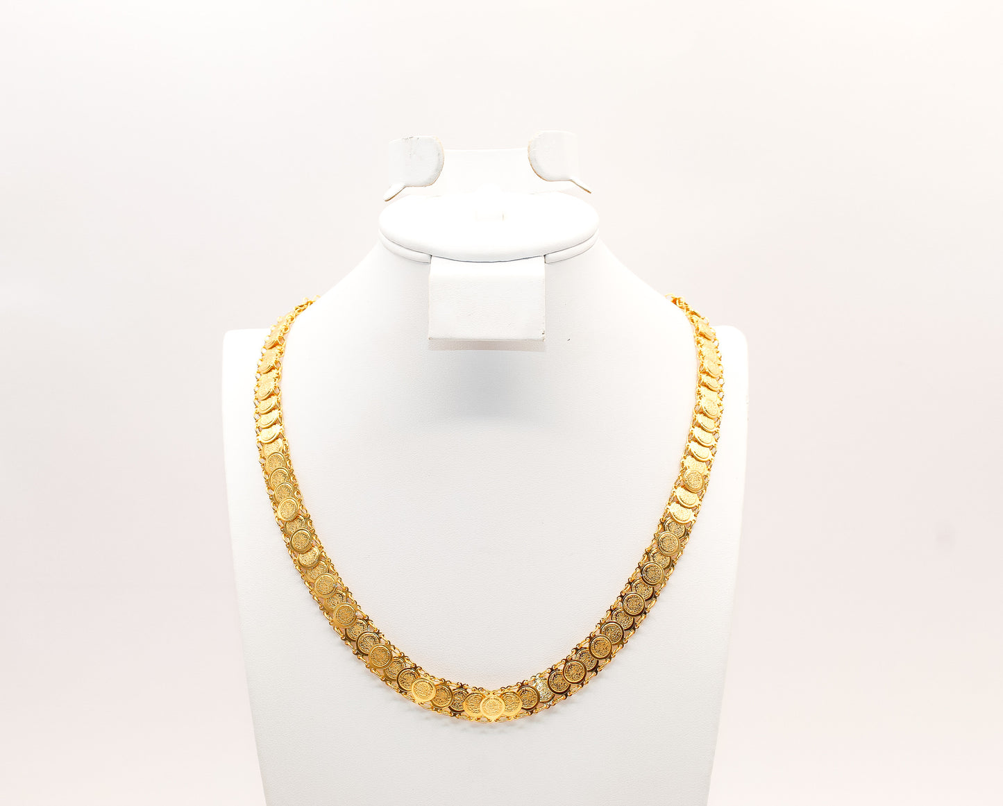 21K Gold Coin Necklace