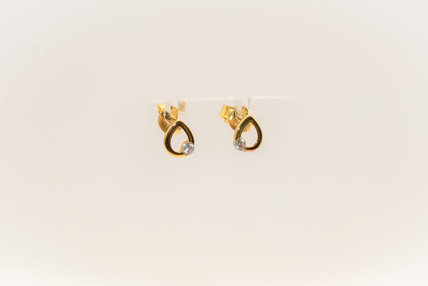 21K Gold Mini Kids Earrings
