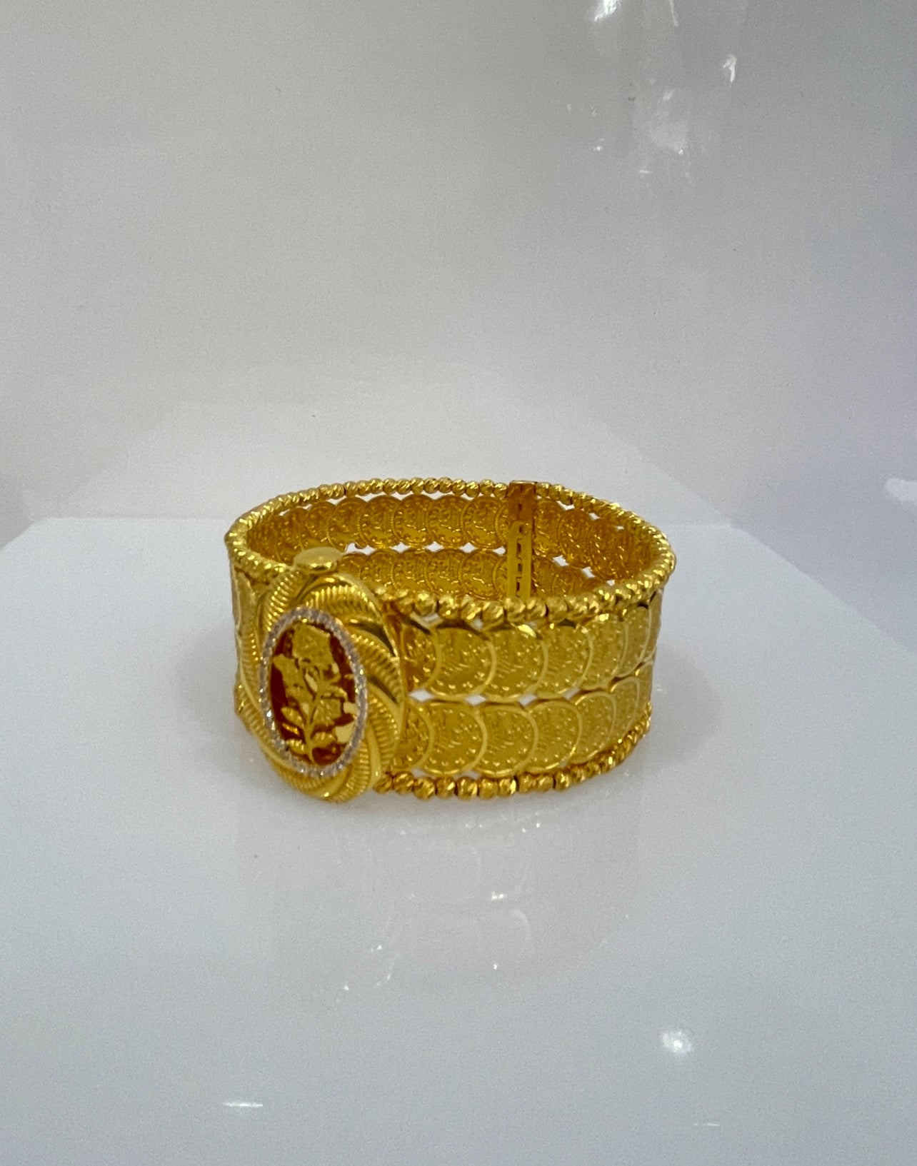 21k Gold Turkish Coin bracelet