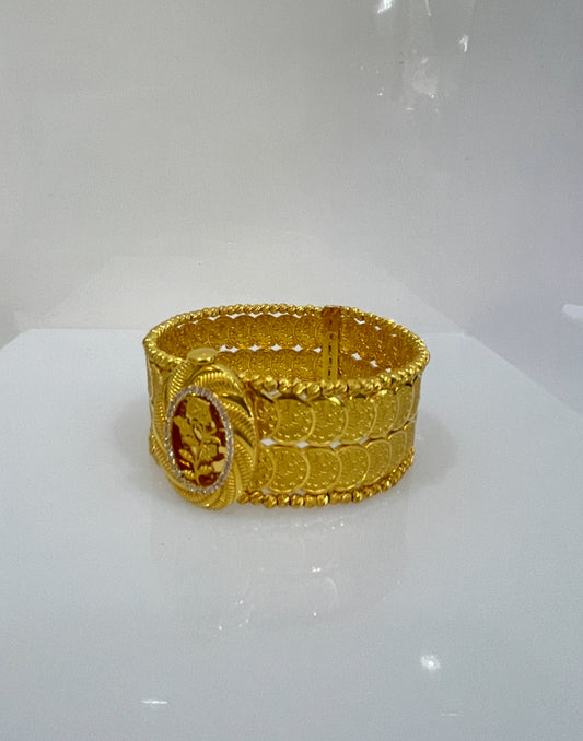 21k Gold Turkish Coin bracelet