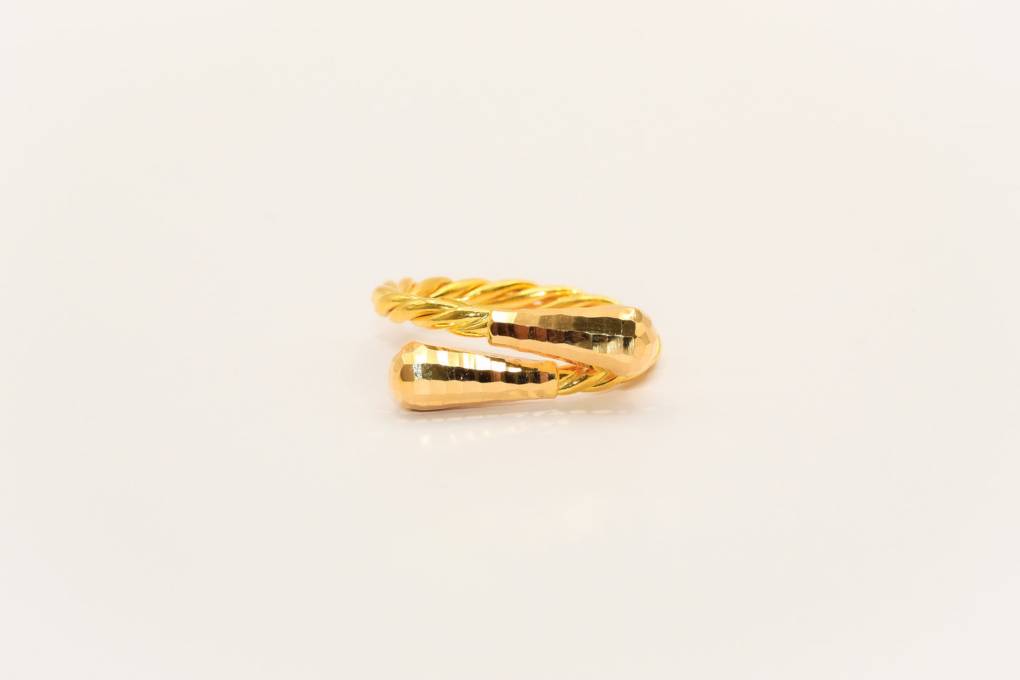 21K Gold Twist Ring
