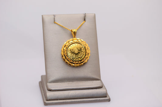 21k Turkish Coin Necklace