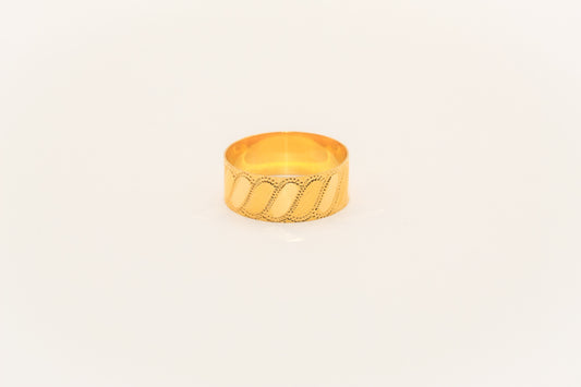21K Gold Wide Band