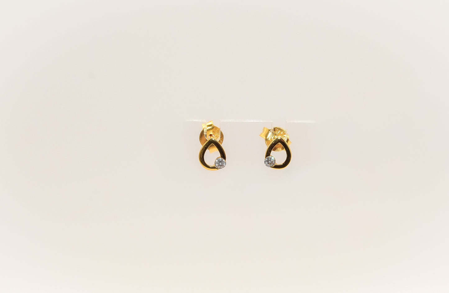 21K Gold Mini Kids Earrings