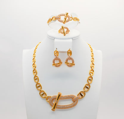 21k gold luxurious set