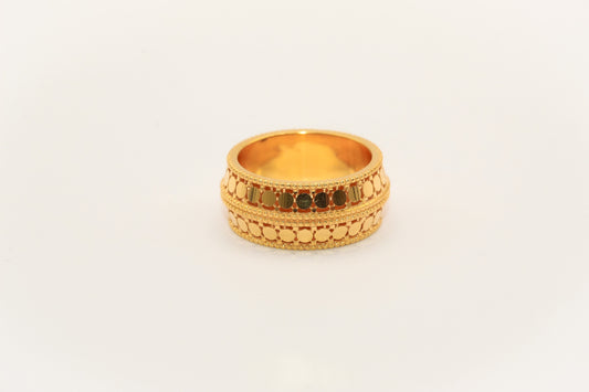 21K Gold Fancy Band