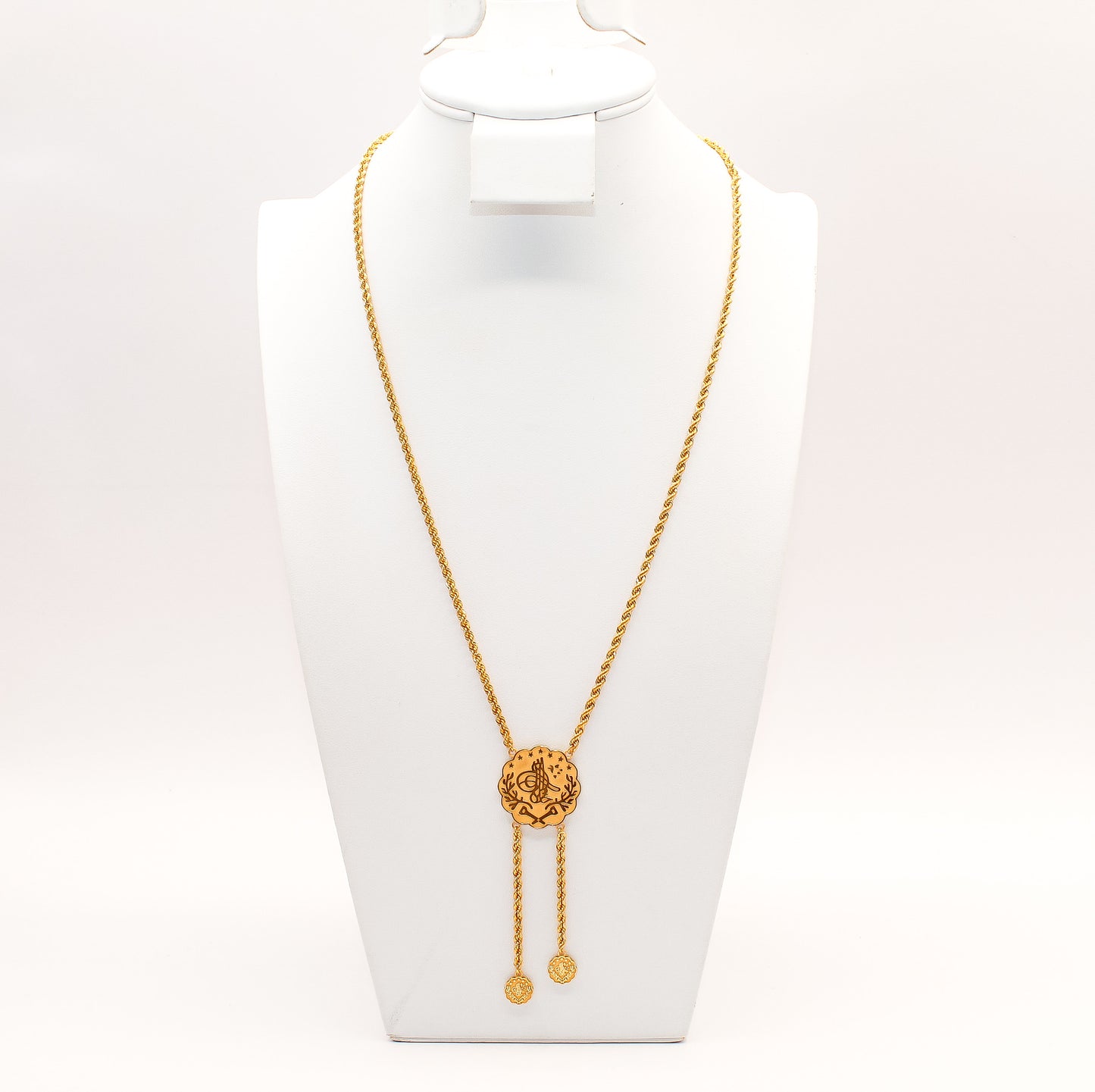 21K Gold Coin Necklace