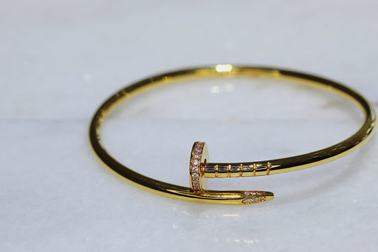 21k Gold Bangle Bracelet