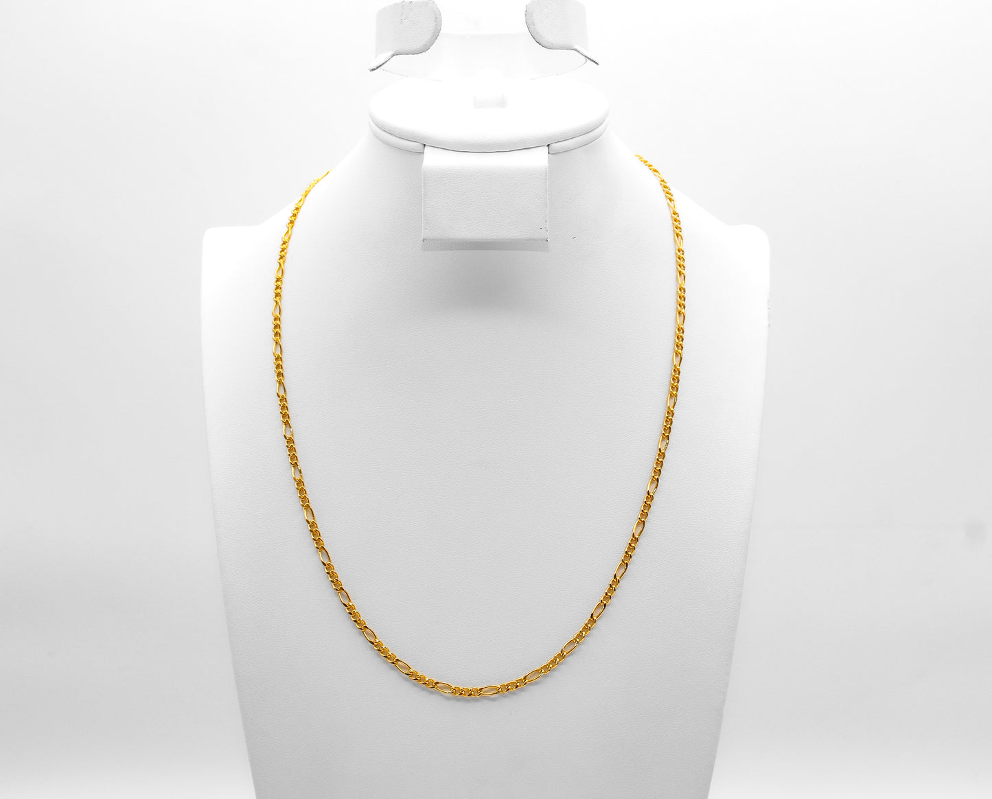 21K Gold Figaro Chain