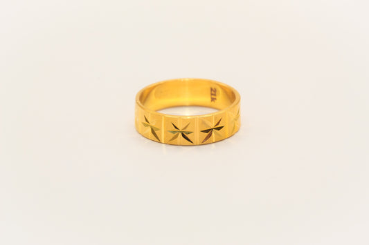 21K Gold Band