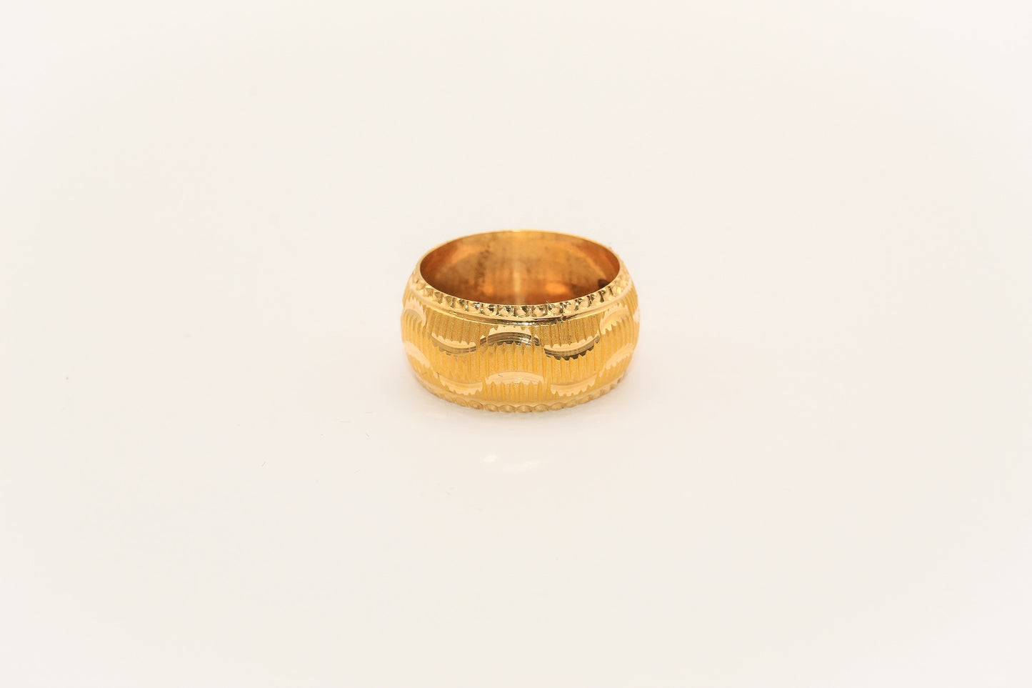 21K Gold Wide Band