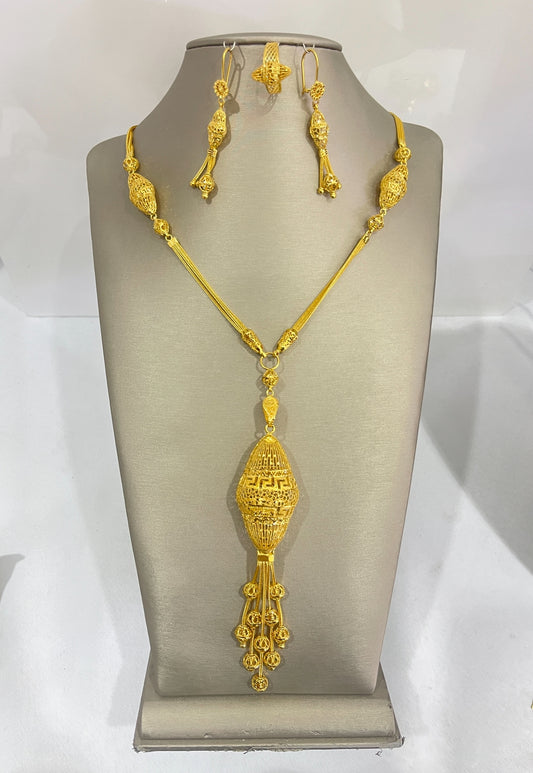 21k Gold Masbaha Set