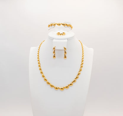 21k gold engagement set