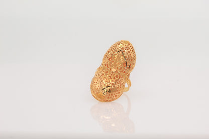21K Gold Khaliji Ring
