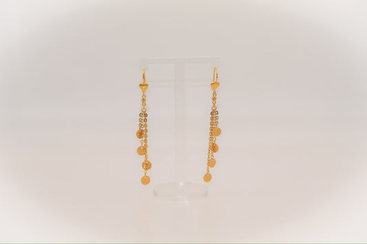 21k Gold charming Earrings